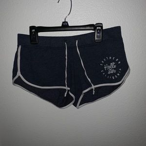 Navy/grey sleep shorts